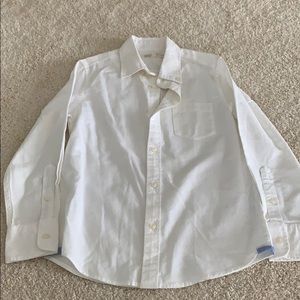 New boys white Crewcuts button down
